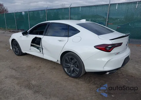 2022 Acura Tlx A-Spec Package z USA, uszkodzony, nr VIN 19UUB6F57NA000369